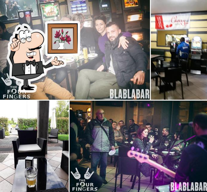 Dai un'occhiata agli interni di Bla Bla Bar