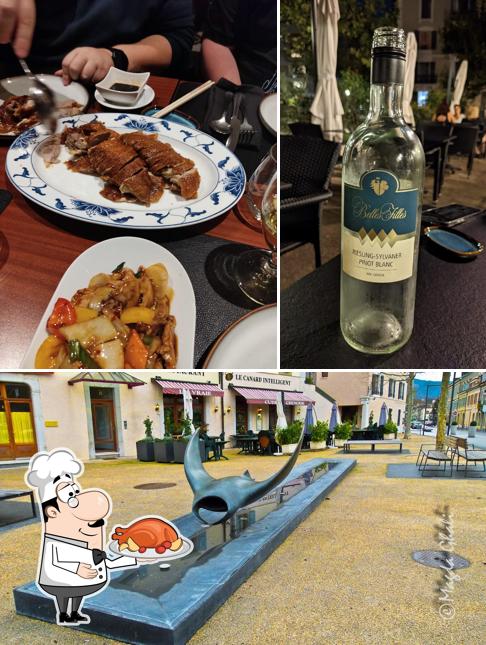 Anatra laccata alla pechinese al Le Canard Intelligent