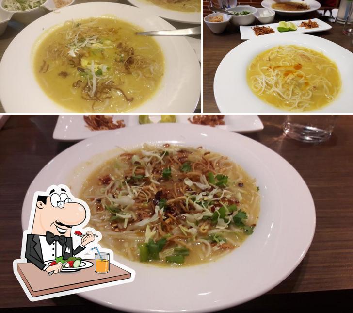 Food at Chanda's Khaukswey