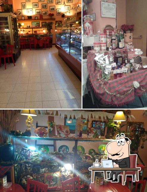 Dai un'occhiata agli interni di Pasticceria F