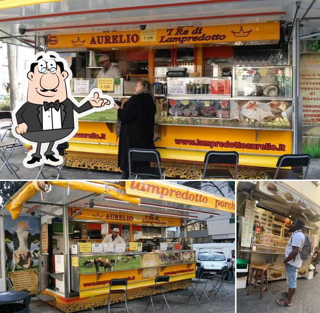 Gli interni di Aurelio I' Re Del Lampredotto