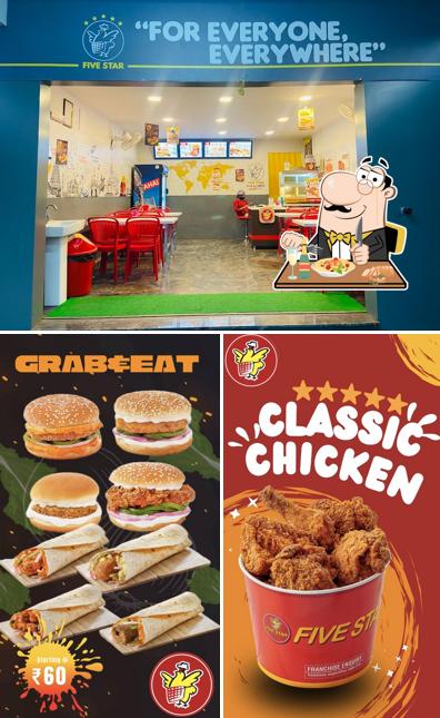Five star Chicken is distinguished by food and interior