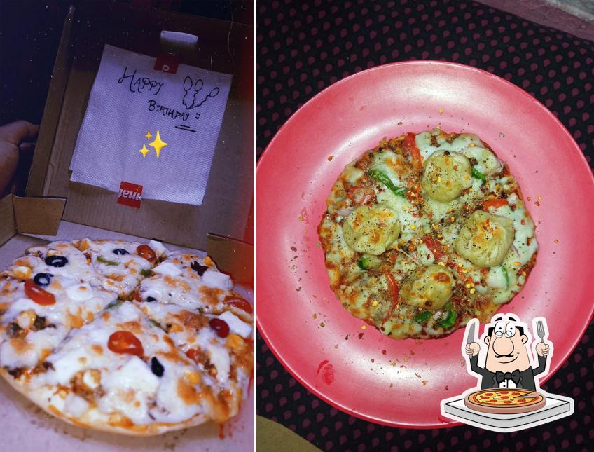 At Pizzeria, you can get pizza