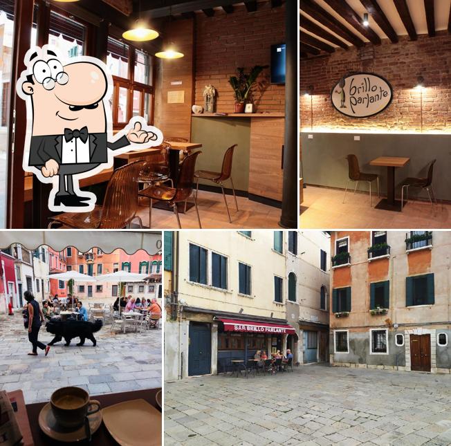 Gli interni di Brillo Parlante