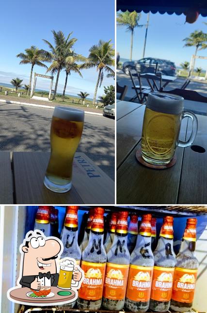 Peça uma tulipa de cerveja leve ou escura