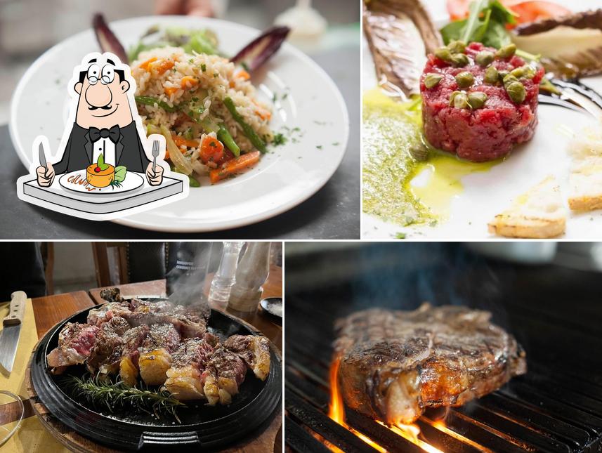 Platti al Ristorante Rosso Crudo