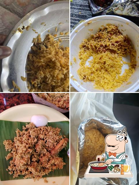 Fried rice at Ambur Biryani Point