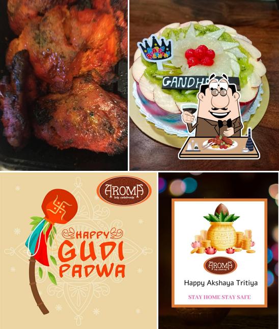 Order meat meals at Aroma The Bake Shop