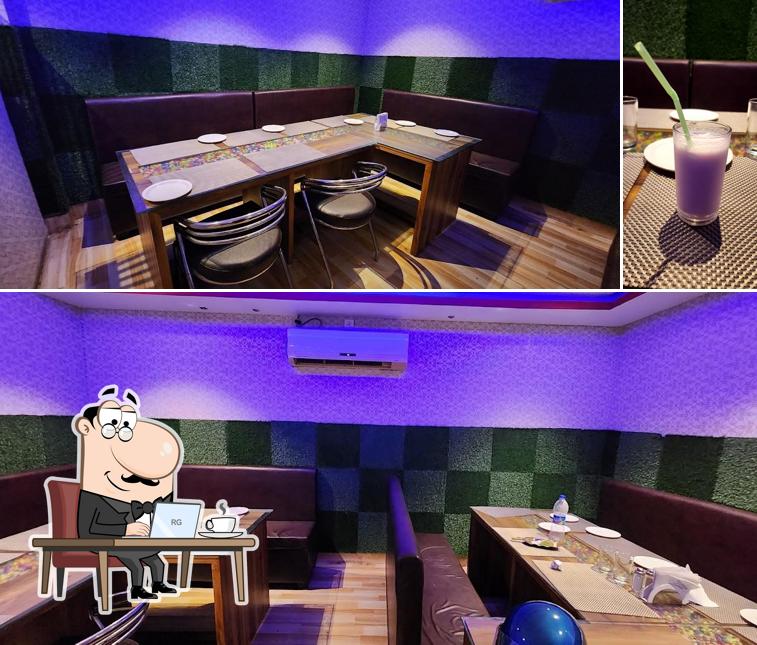The interior of Bishal Resturant
