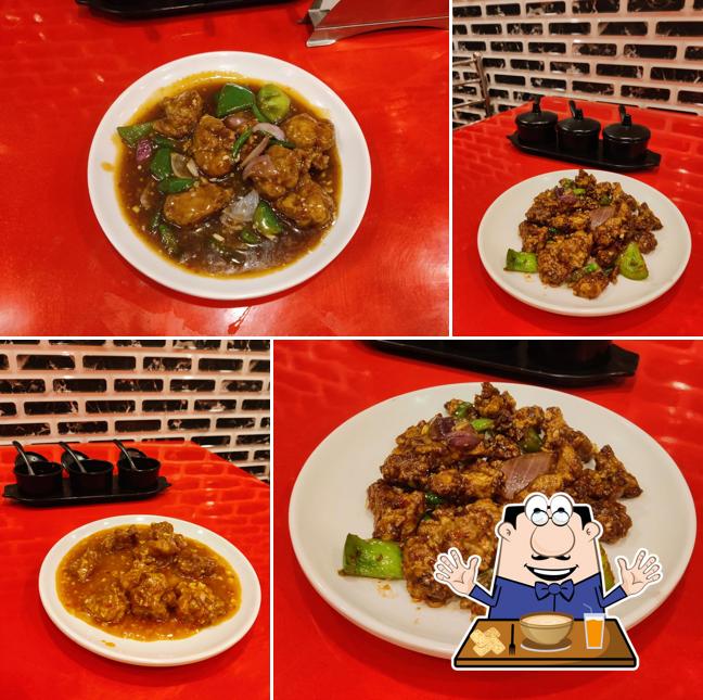 Food at Chinese palace