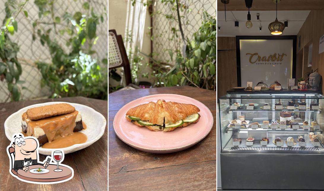 Food at Cravbit cakes