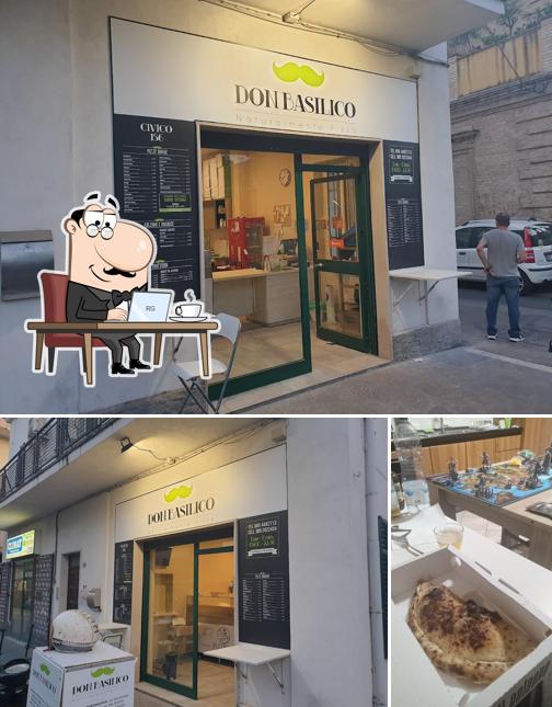 La foto di interni e cibo da Don Basilico Naturalmente Pizza Montesilvano