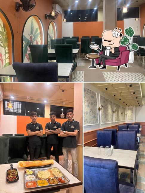 The interior of GOVINDAM RESTAURANT