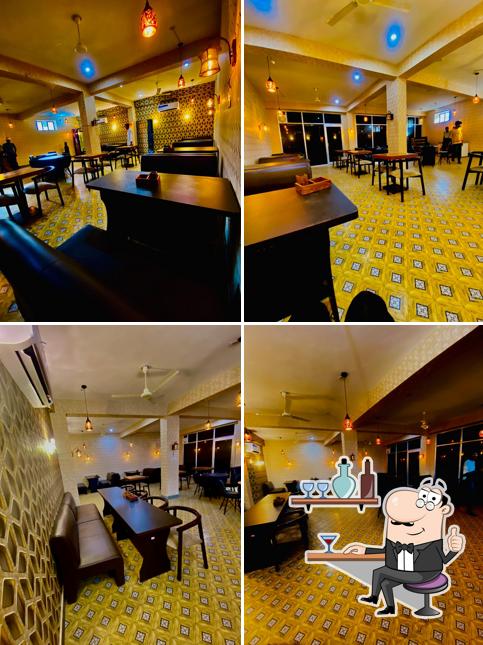 The interior of LN CAFE