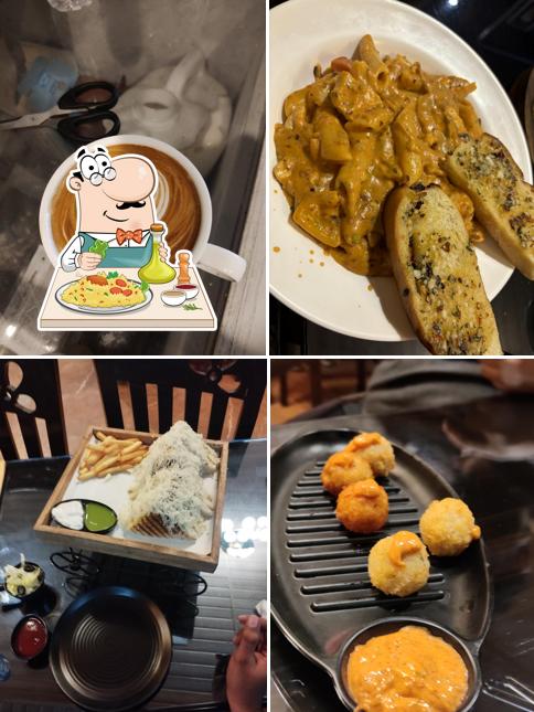 Food at Make My Day Cafe