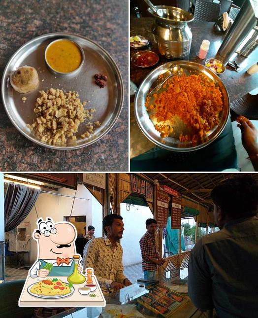 The image of Radhe Dalbati’s food and interior