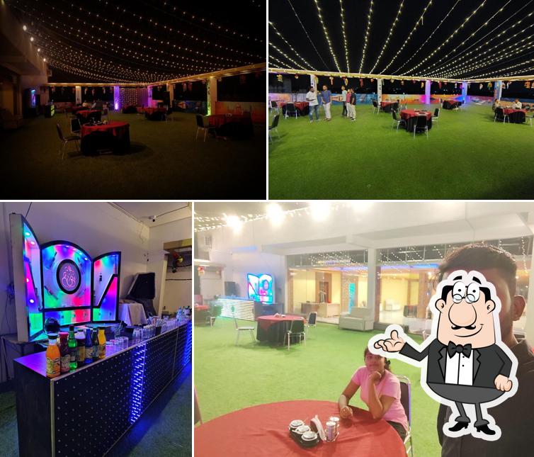 Check out how Roof Top Cafe Rishra looks inside