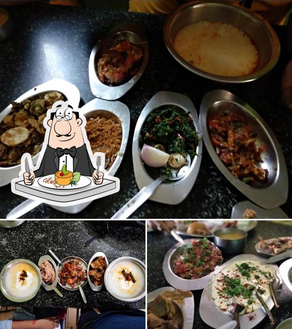 Food at Sushanta Odia Dhaba