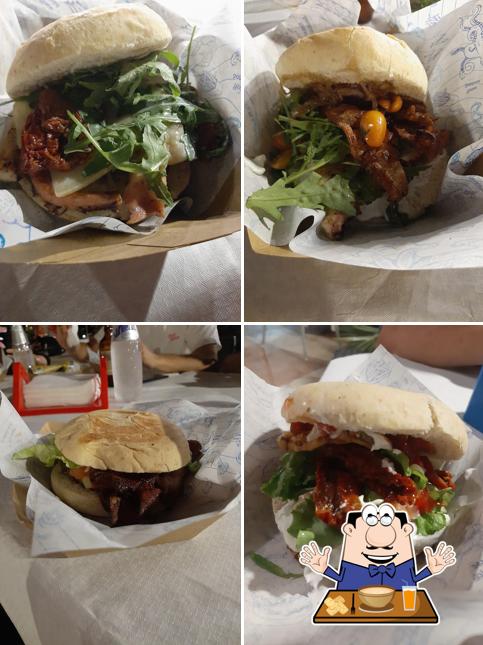 Panino con maiale stirato al The House of Sandwich