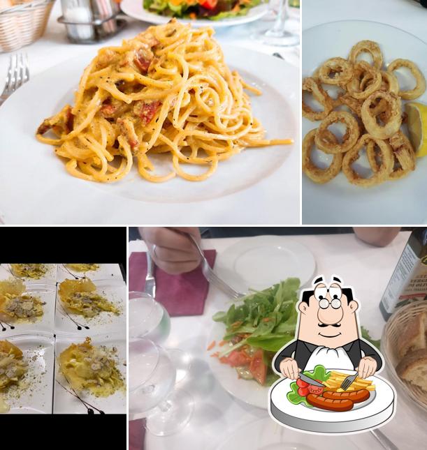 Cibo al Trattoria Da Valentino