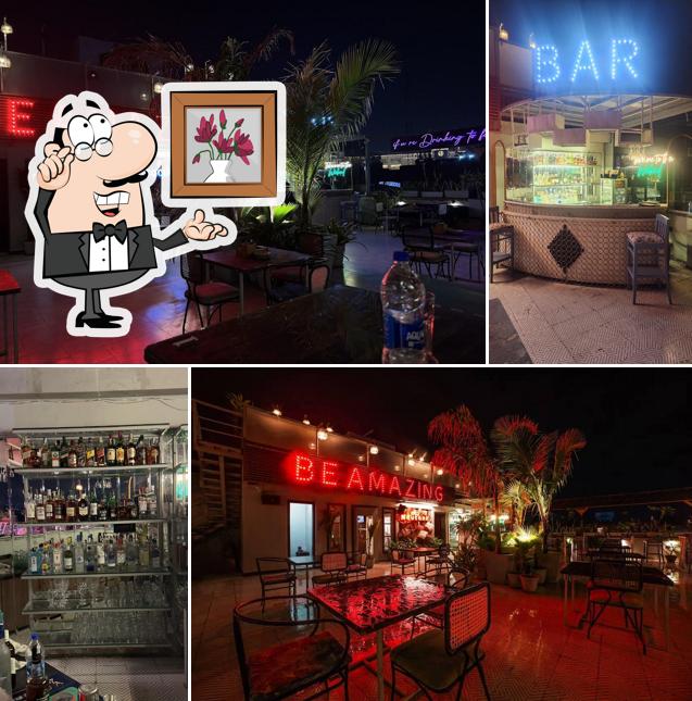 The interior of Socialite Seven Open Air Bar