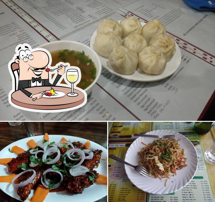 Meals at Big Bowl Restaurant
