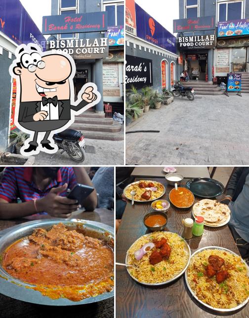 The exterior of Bismillah Chicken Restaurant