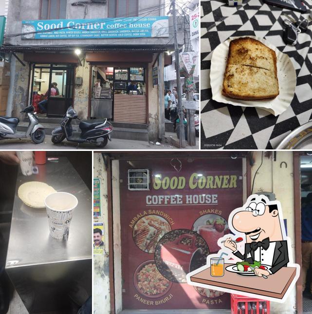 Food at Sood Corner Coffee House