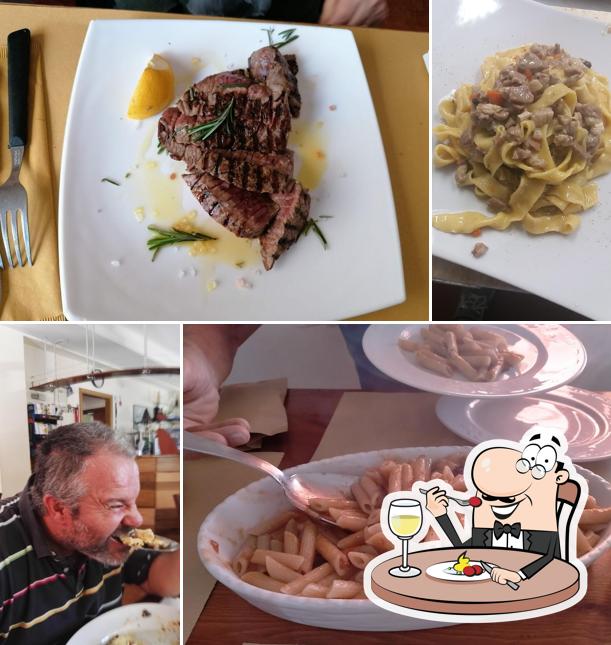 Cibo al Hostaria Da Bacco