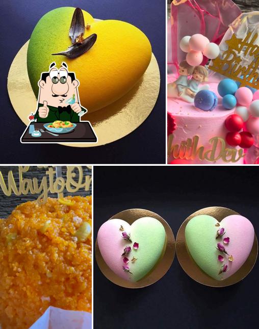 Food at Fluffy Cakes