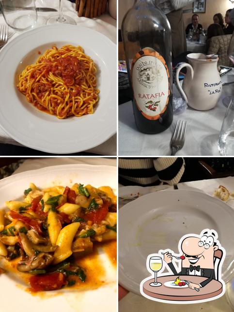 Cibo al Ristorante La Rua