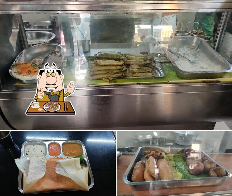Pick pizza at Mani's Cafe