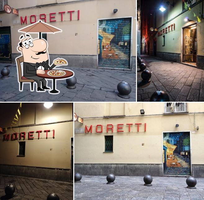 Gli esterni di Bar Moretti