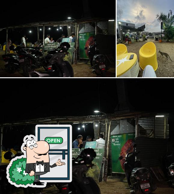 The exterior of Adaiyaar Kal Meen Roast