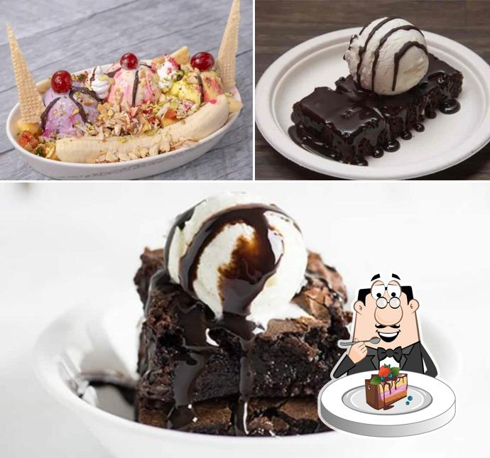 Chocolate cake at Cream Chills Ice Cream - Brahmand Lodha Amara