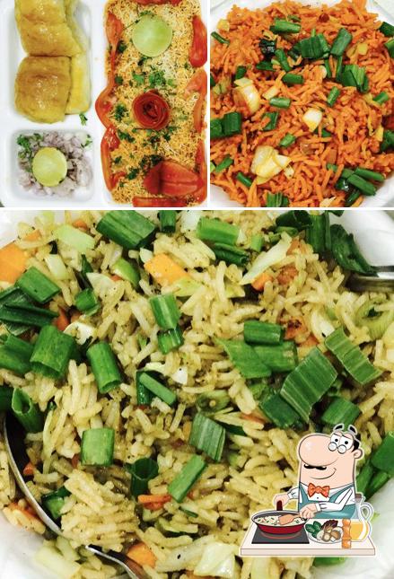 Fried rice at Leisha fast food