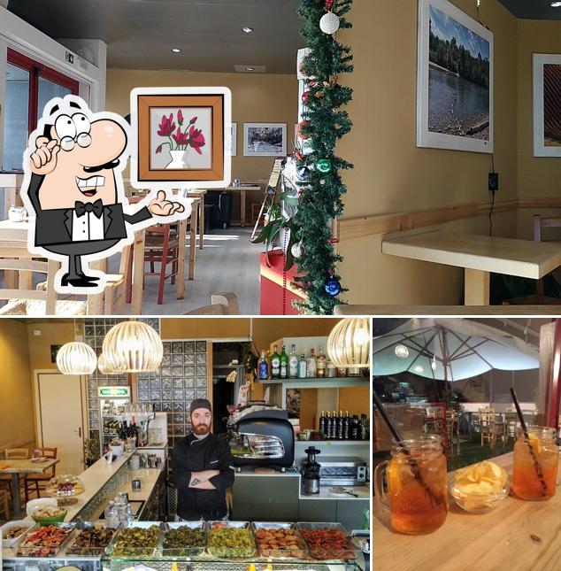 Gli interni di Ristò - Bar Km0