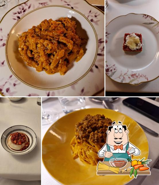 Spaghetti alla bolognese al Ristorante Cantine Bernardini Lucca