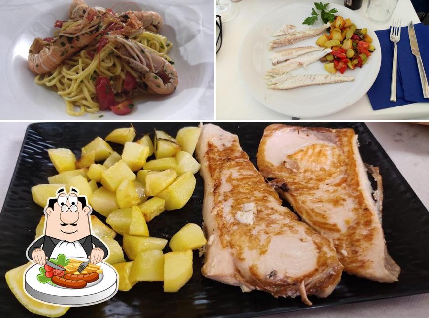Cibo al Ristorante Damare Terra e Mare