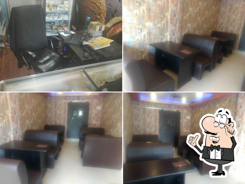 The interior of Sky Event Cafe