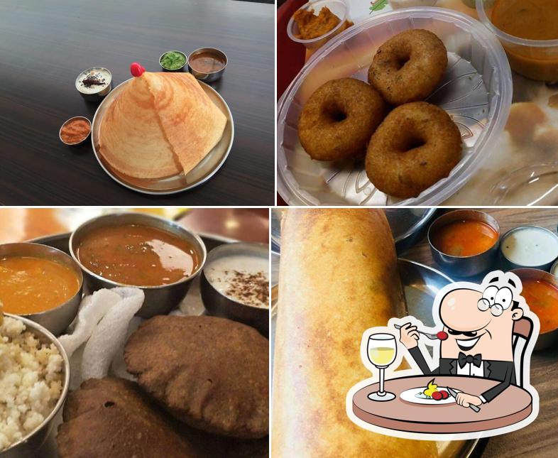 Food at Sagar Ratna Restaurant, Ashoka Hotel