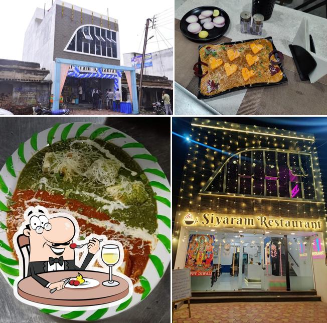 The restaurant's food and exterior