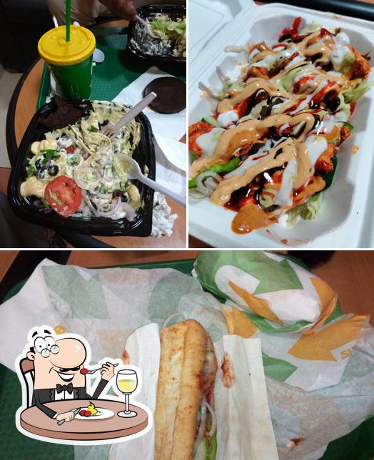 Food at Subway WT Pondicherry