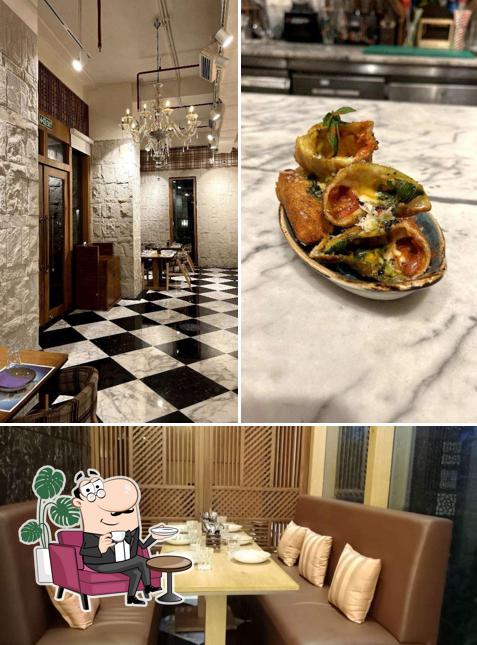 The interior of Mrs Mage - Hyatt Ahmedabad