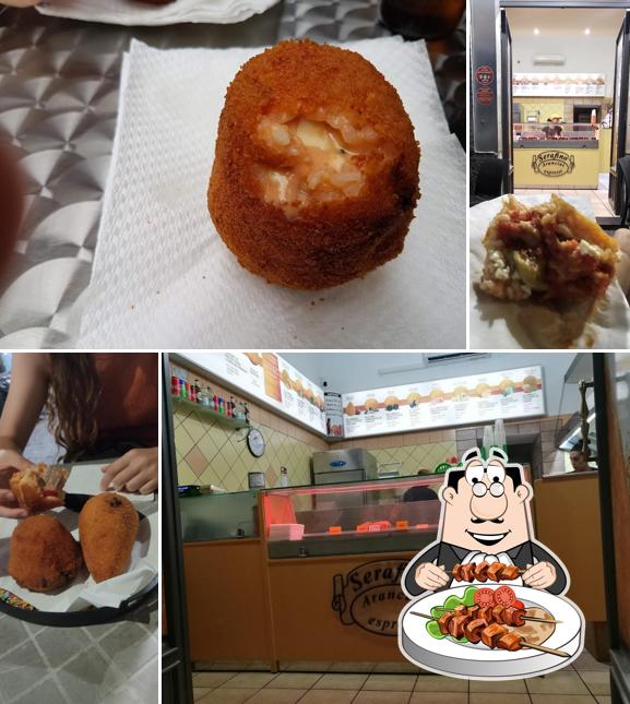 Cibo al Arancini Espressi Serafino