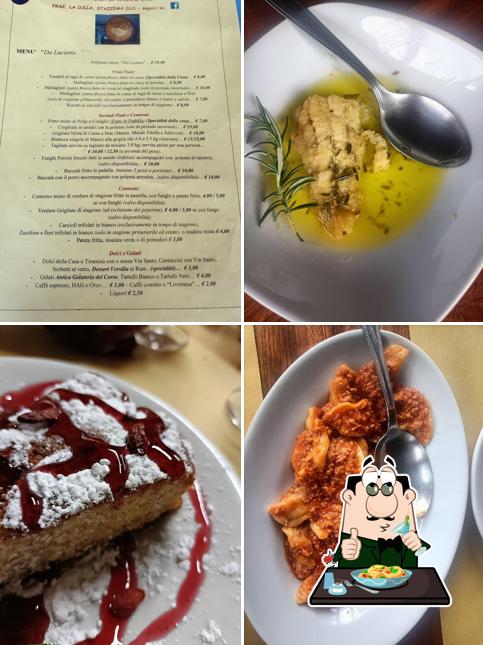 Cibo al Trattoria Da Luciano Camaiore