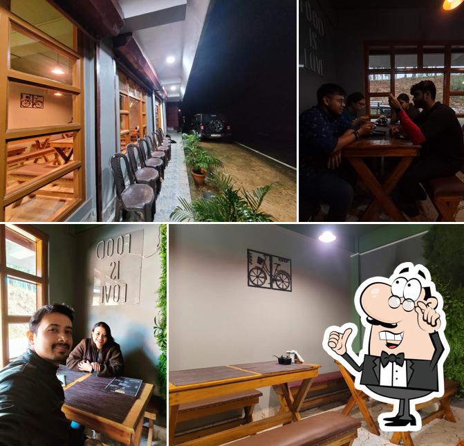 The interior of 4 Basil Cafe & Restaurant