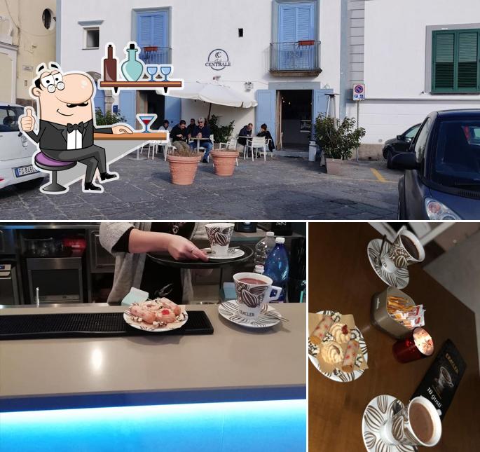 Gli interni di Café Centrale