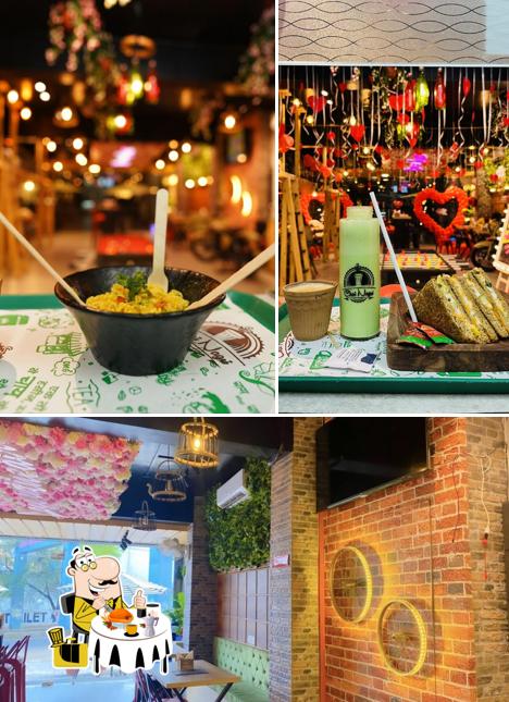 Check out the image showing food and interior at Chai Nagri Bhopal