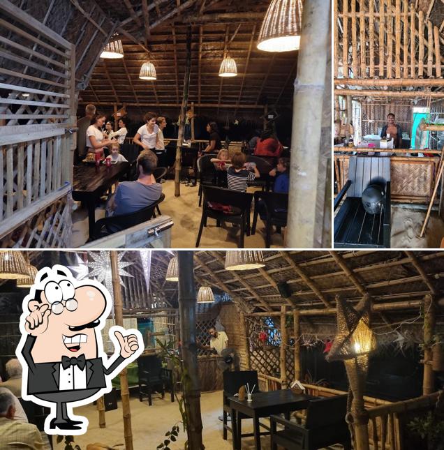 The interior of Fisherman cafe